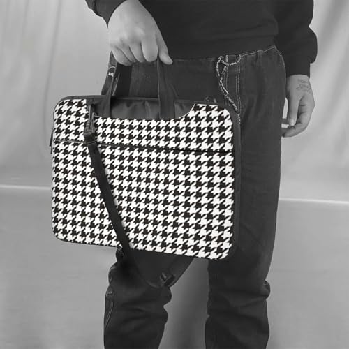 Maletín para portátil 13-15.6 pulgadas negro y blanco miniatura 2