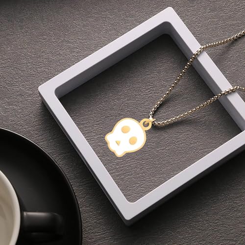 Collier squelette acier inoxydable finition artisanale durable