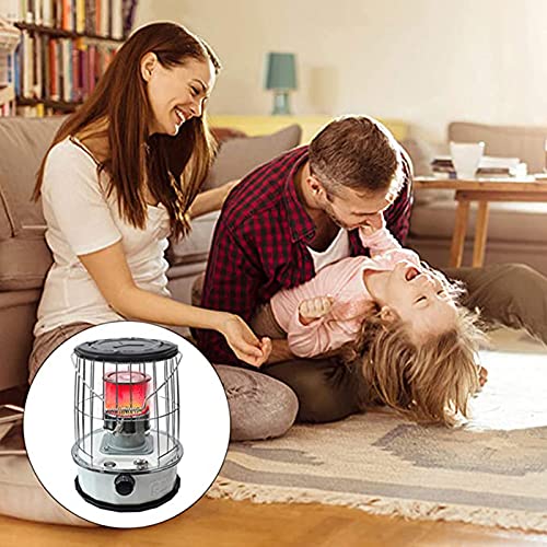Naosin-Ni Kerosene Stove Heater, For Indoor Camping, Lightweight Portable Stainless Steel Oil Heater Glass Burner For Outdoor Patio Refined #TOP5