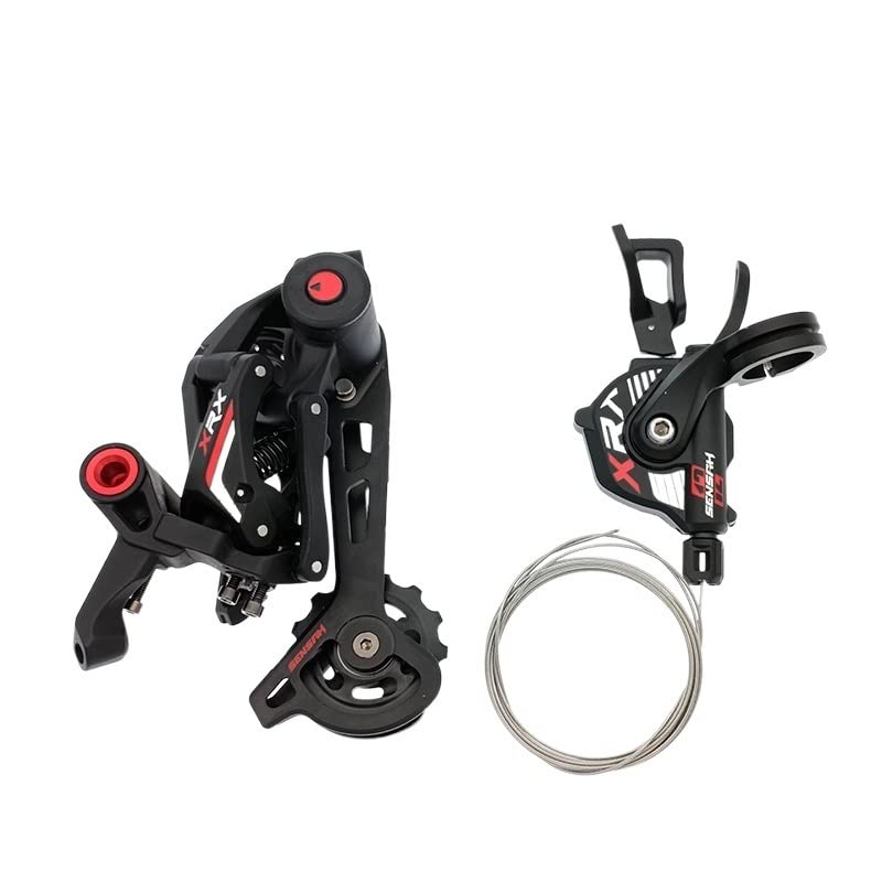 Desviadores Palanca de Cambio de gatillo y desviador Trasero de transmisión de Bicicleta MTB de 1x12 velocidades Desviador Trasero (Color : 12S Groupset)