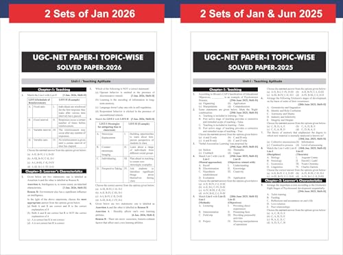 Image of Disha 74 Topic-wise NTA UGC NET / JRF / SET Paper 1 (Compulsory) Teaching & Research Aptitude Previous Year Solved Papers (2026 - 2004) 8th Edition | PYQs Question Bank | National Eligibility Test 2027