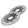 MOUNTAIN MEN Accessoires Accessoires Moto Avant Disque de Frein Rotor Compatible avec Kawasaki 1400 GTR/ABS A8F-A9F, CAF, CBF 2007 ZG1400 2008 2009 2010 2011 Durable