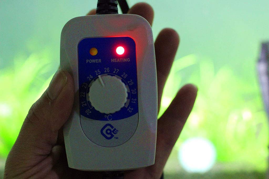 HamaLa Mini-Heizstab für Aquarium, automatisches Thermostat, einstellbare Temperatur mit Temperatursensor, 200 W