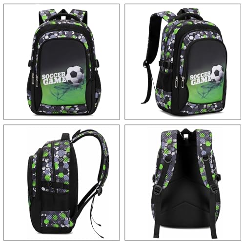 Image of Ladyzone Camo School Backpack Lunch Box Set Lightweight Schoolbag Travel Camp Outdoor Daypack