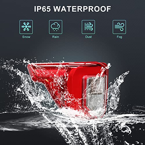 Tail Light Rear Brake Lamp For Ford Explorer 2020 2021 Replace Tail Light Lamp With Wire Harness And Bulbs (Left Driver Side) #TOP5