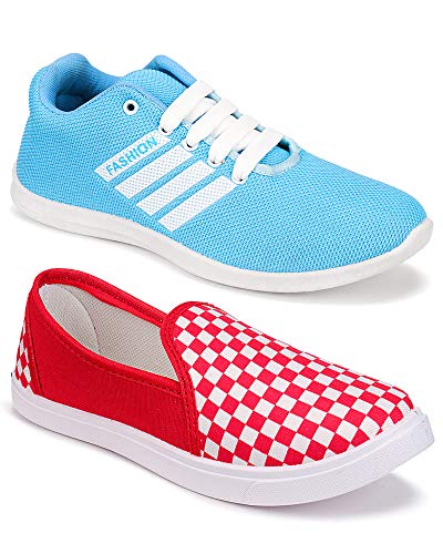 Image of Camfoot Womens Multicolor Combo-(2)-5053-11016Running Shoe