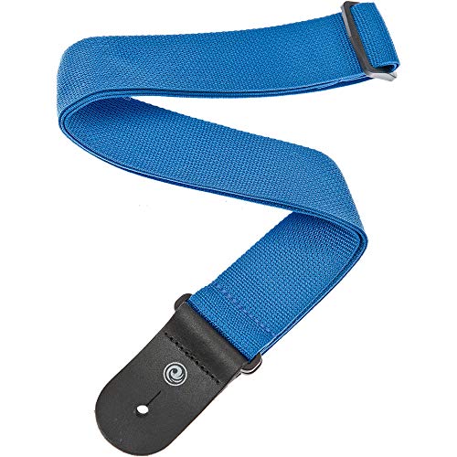 D'Addario PWS102 Polypro Guitar Strap Blue - Gitarrengurt