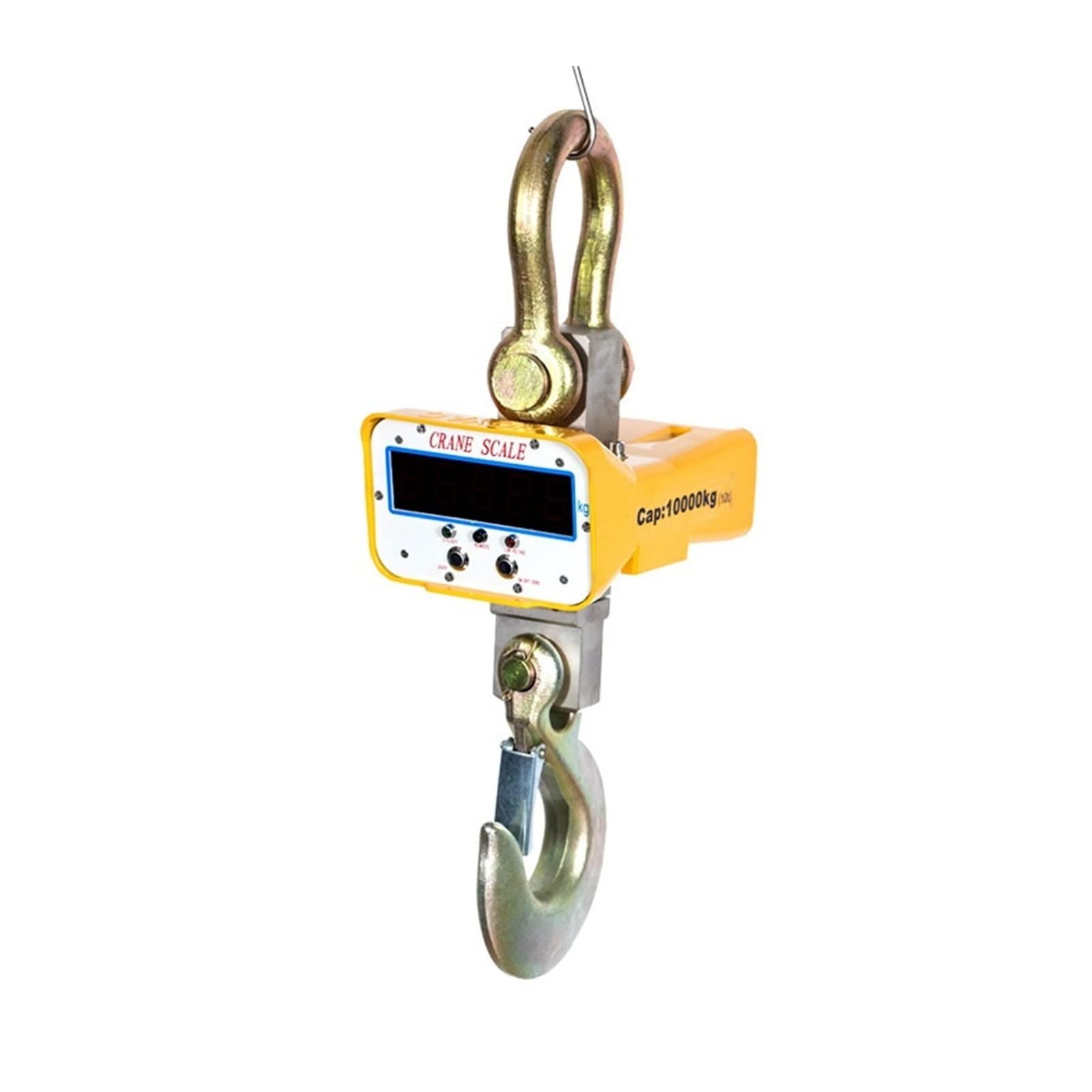 Crane Scale, Heavy Duty Direct-View Crane Scale 1T High-Precision Hook High Accuracy Stainless Steel(1T)