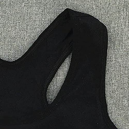 Girls Training Seamless Sports Bra for Ages 12-16 Wireless Racerback Teen Bras with Removable Light Padding4