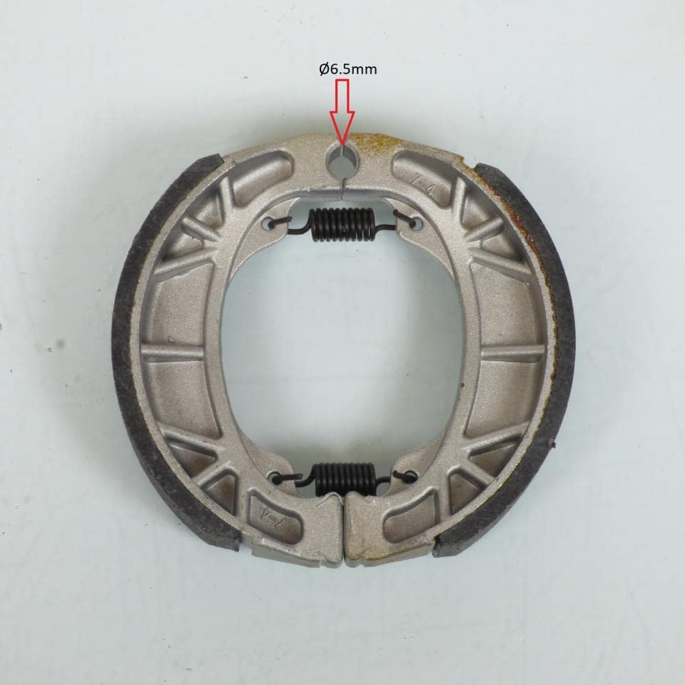zapata de freno kyoto para quad kymco 50 mxu 2005 a 2008 Ø109x25mm / avg/avd nuevo
