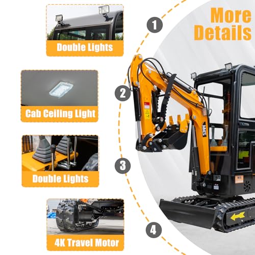 Mini excavator machine