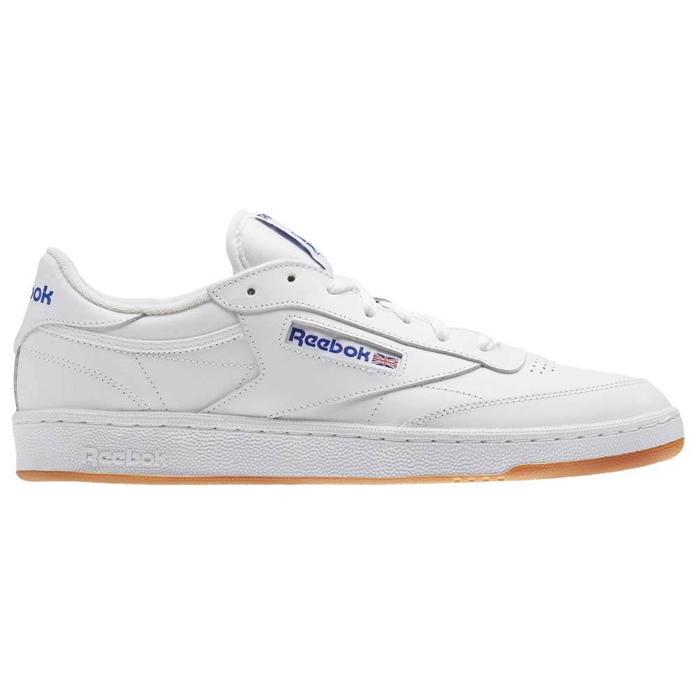 Reebok Male Adult Club C 85 FTWWHT/EACOBL/Chalk 5 White