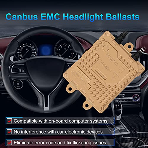 TECTICO HID Ballast 55W Avvio rapido, Kit di