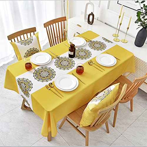 Nappe de style européen rectangulaire et étanche pour hôtel