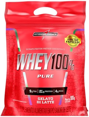 IM WHEY 100% PURE GELATO DI LATTE 900G POUCH - Super Mass Gainer