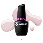 YES!YOU Vernis `a Ongles UV Couleur Beige Nude, Shellac Couleur Classique Beige Nude, durcissement sous UV/LED, Lampe LED, 15g, color nr 6