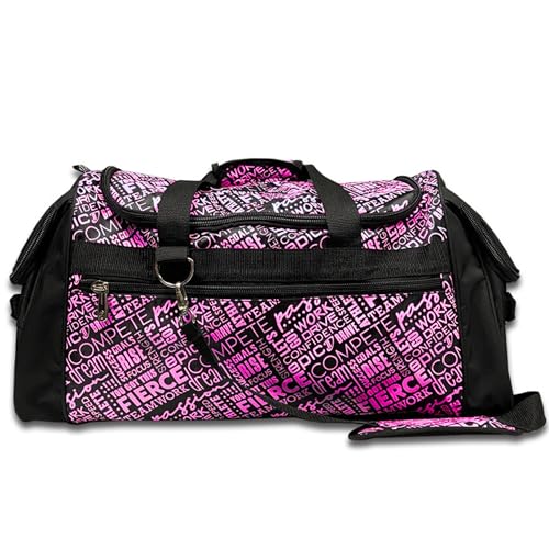 Dream Duffel Inspiration Practice Bag, Stylish Gym Tote with 2 Large Side Pockets, Perfect for Shoes...