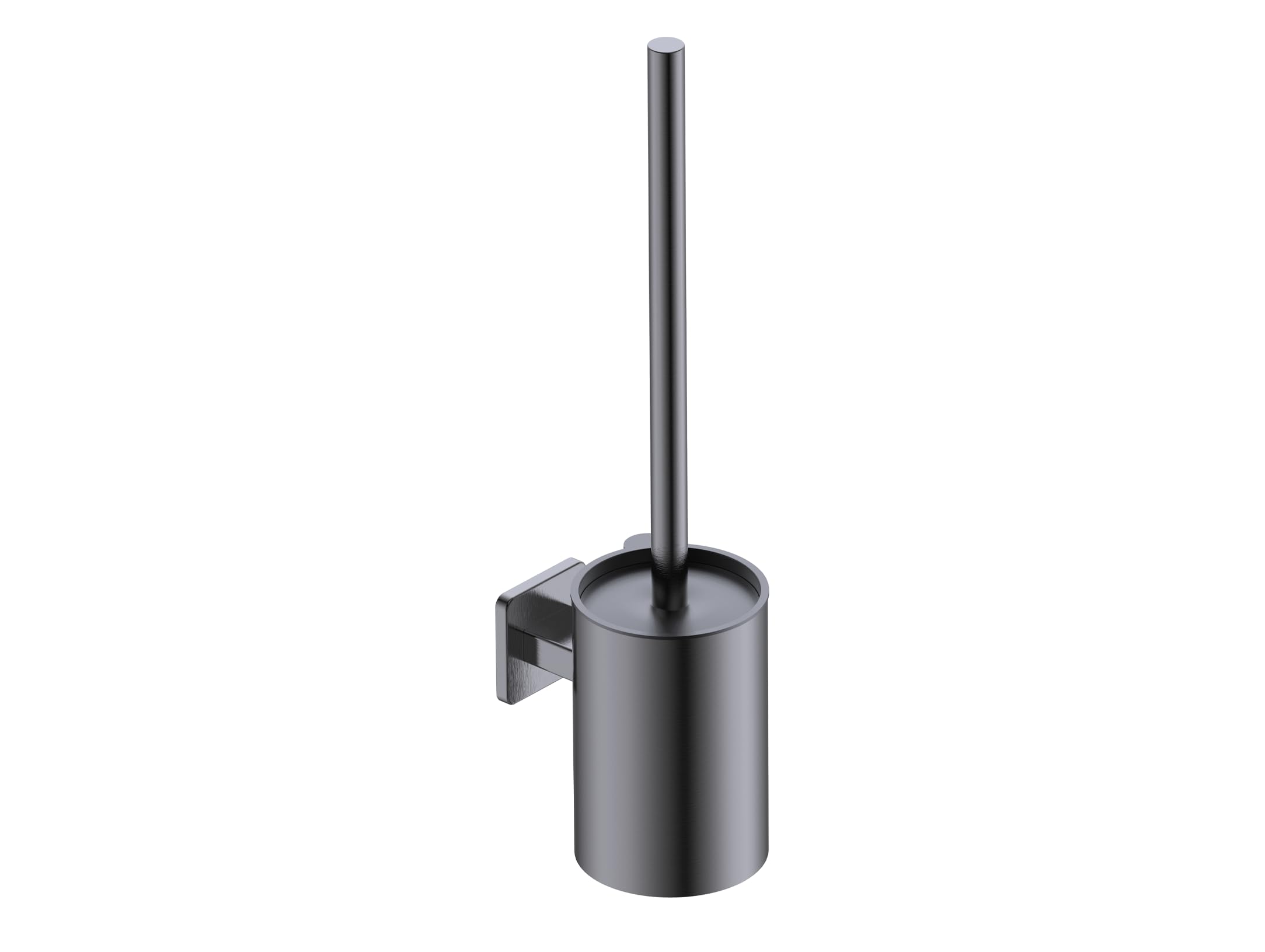 Portascopino per WC Black Gun Metal