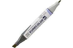 Zig Japan Twin S Watercolor Brush Marker in Light Chestnut