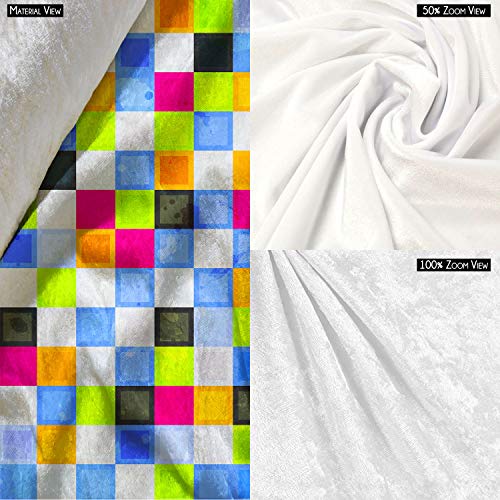 Image of ArtzFolio Grunge Squares D2 | Reusable Sack Bag | Bag for Gym, Storage, Vegetable & Travel