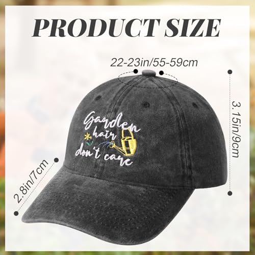 Gorros de jardinería para mujer y hombre, 2 unidades miniatura 3
