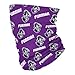 Furman Paladins Purple Neck Gaiter All Over print Vive La Fete