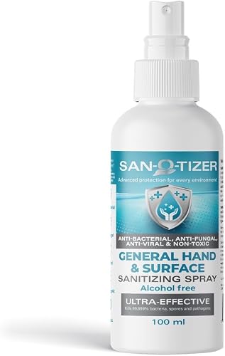 Sanot San-O-Tizer Next-Generation Hypochlorous Disinfectant for Hands, Surfaces and Air 100 ml