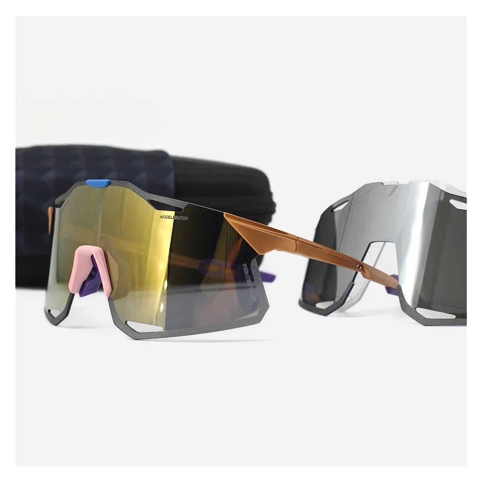 Gafas de Ciclismo Gafas de sol deportivas for ciclismo | Gafas S5 for hombre y mujer, gafas deportivas TR90 for bicicleta de carretera y montaña