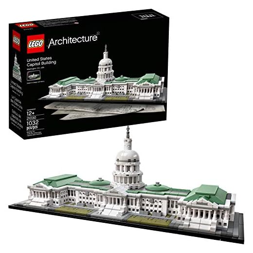 LEGO Architecture 21030 United States Capitol Building Kit (1032 Pieces)