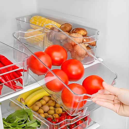Xmart India Plastic Pantry storage and organisers Bins Fridge Sto...