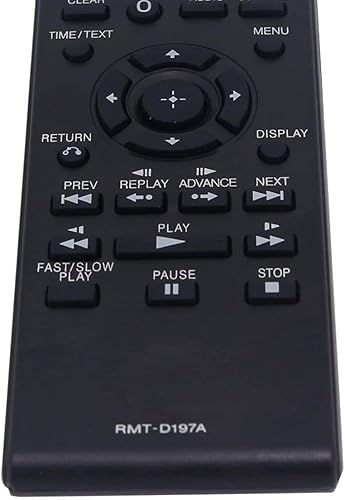 Miniatura 5 de Reemplazo de control remoto RMT-D197A para reproductor de DVD Sony