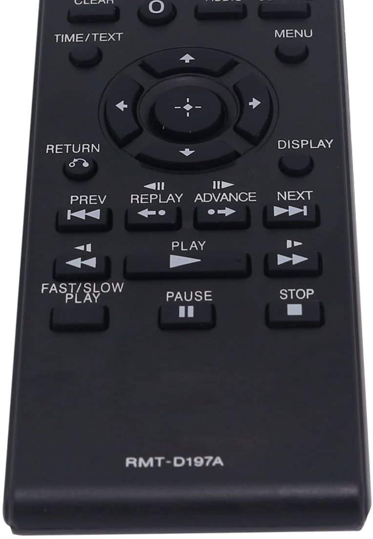 Amazon | RMT-D197A 交換用リモコン Sony DVDプレーヤー用。 | UBay