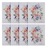 [Accents de salle de bain éclatants] Rafraîchissez la décoration de votre salle de bain avec ces autocollants de toilette en forme de fleur accrocheurs qui présentent un motif floral vif, apportant une explosion de couleur à votre espace.