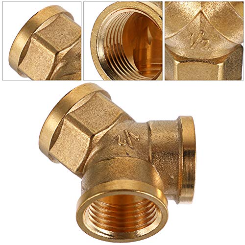 ULTECHNOVO Conector de Tubo de Encanamento de 3 Vias Encaixe de Junta Em T de 1/2 Polegada Encaixes