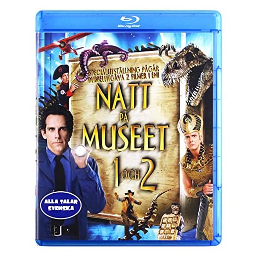 Night at the Museum 1-2 [2Blu-Ray] [Region B] (Swedish audio. Swedish subtitles)