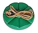 SUMMERSDREAM Disk Seat Swing Daisy Disc Monkey Swing Rope Tree Swing (Green)