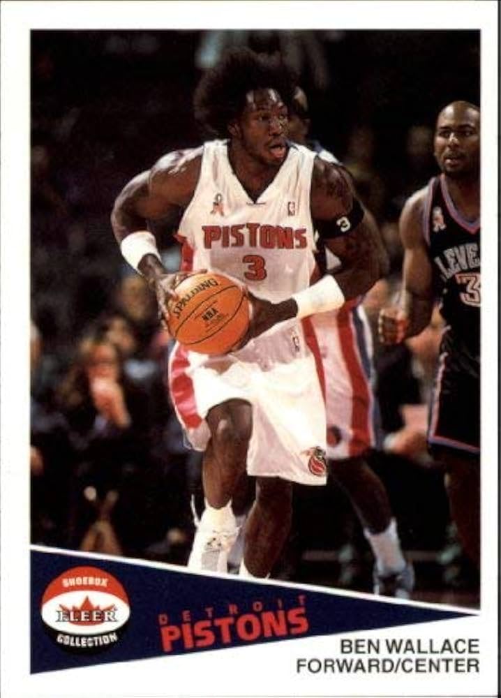 Amazon.com: 2001-02 Fleer Shoebox #69 Ben Wallace NBA Basketball