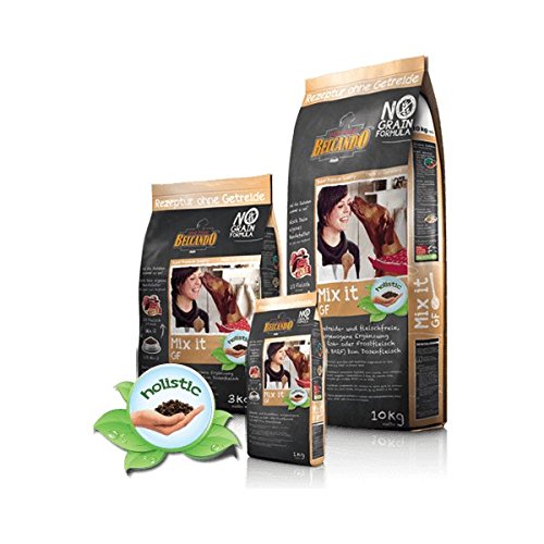 Belcando Mix It GF Sparpaket – 3 X 10 Kg, Getreidefreie Ergänzung Für BARF Oder Dosenfleisch, Mit Amaranth & Krill