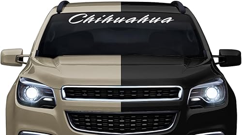 Miniatura 8 de Chihuahua MX Mexico - Adhesivo para parabrisas de ventana, cartel gráfico de vinilo para la parte trasera del auto, camión, SUV, vehículo, Estado