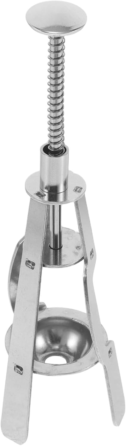 Ciieeo Fruit Core Remover Tool for Jujube and Cherry Pitting, Manual Metal Date Pit Remover, Kitchen Gadget for Efficient Red Date and Cherry Seed Extraction, Suitable for Home Cooking