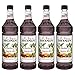 Monin Flavored Syrup, Blackberry Sangria, 33.8-Ounce Plastic Bottles (Pack of 4)