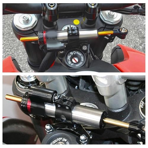 Kit support de stabilisateur de direction carbone Ducati Hypermotard 821 SP