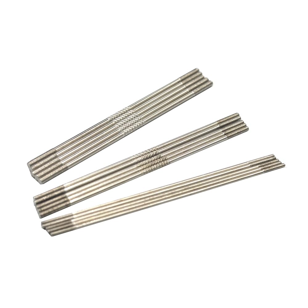 Tige de poussée M3 en Acier Inoxydable, 2 pièces, tête de rotule à Double Filetage, Accessoire de modèle de Navire RC, Liaison de Tige de Tige de poussée M3 en Acier Inoxydable, 2 pièces, tête de rotule à Double Filetage, Accessoire de modèle de Navire RC, Liaison de Tige de