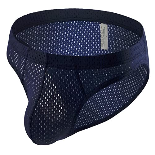 Men's Fashion Breatheable Low-Waist Mesh Boxers Shorts Briefs Thong4