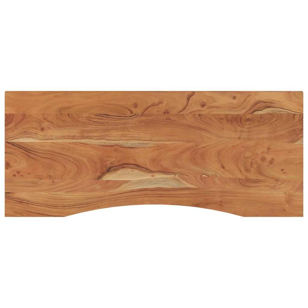 Genérico Tablero de Escritorio Rectangular Madera Acacia 110x50x2,5 cm,Accesorios para mesas,Tableros para mesas-370165