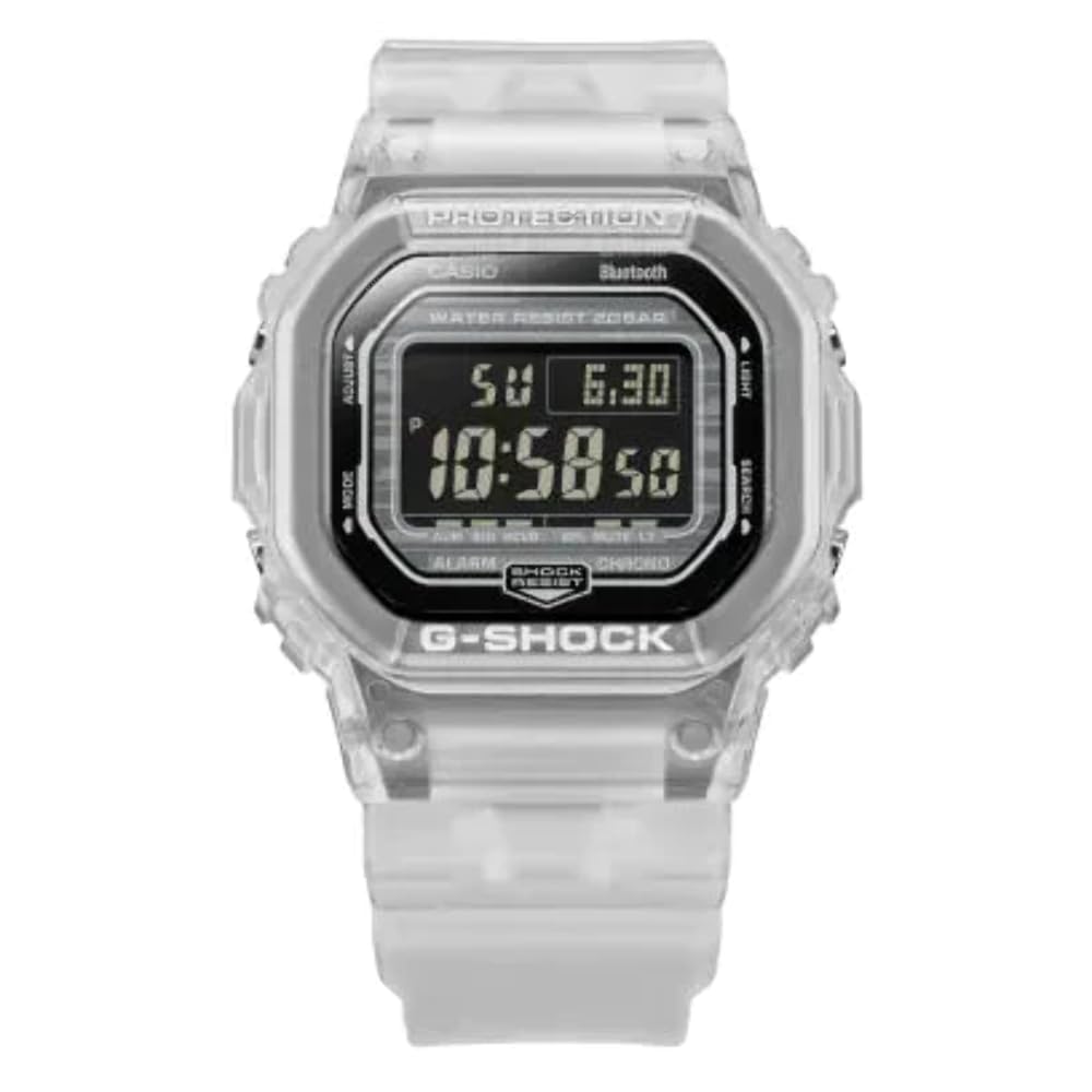 Casio Casio G-Shock Reloj Digital para Hombres de Cuarzo con Correa en Plástico DW-B5600G-7ER