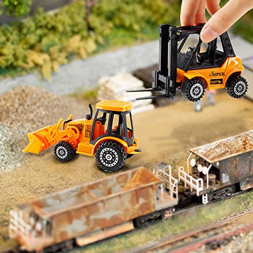 image for Liberty Imports Construction Vehicles Kids Toys - 4 Pieces Mini Car Di