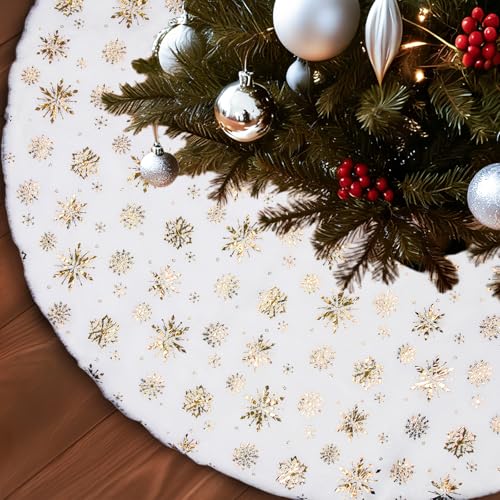 ACTOYS Tappeto Albero di Natale morbido Gonna, bella Copri Base