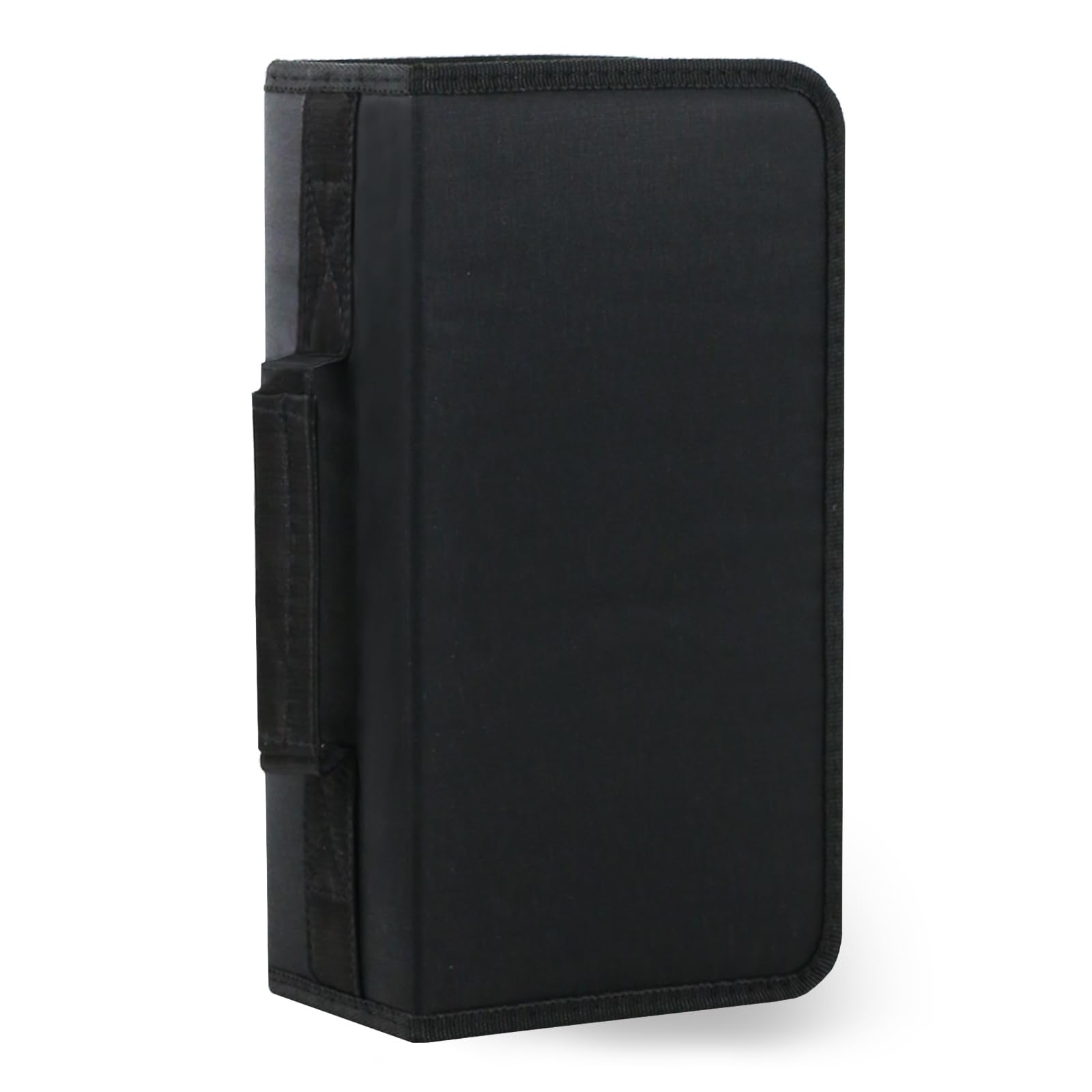 DVD Case CD Storage,128 Capacity CD Cases Holder DVD Storage Case Holders CD DVD Disc Case Storage Wallet Binder for Car Home Office Travel (128 Black)