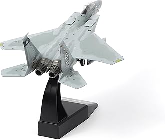 F-15C American Eagle Aircraft Model is a Twin-Engine 1:100 Metal die-cast Fighter Jet Model, Suitable for Collection and Gift-Giving Purposes.